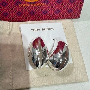 Tory Burch Silver Earrings